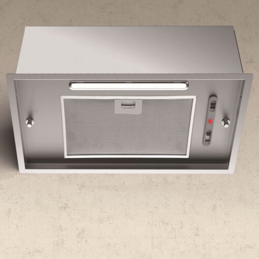 Block Star wall unit hood 52 cm. - Stainless steel - 380 m3/h - Baraldi