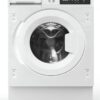 Bush WMSAEINT712W 7KG 1200 Spin Integrated Washing Machine