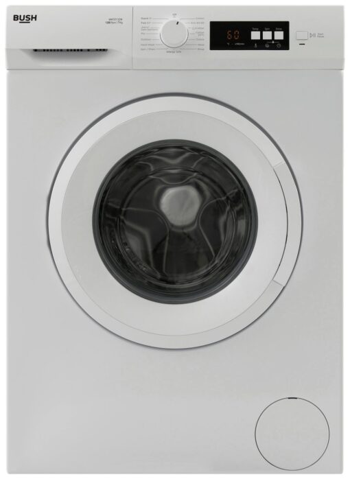 Bush WMT0712EW 7KG 1200 Spin Washing Machine - White