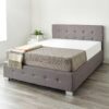 Caddo Fabric Upholstered Ottoman Bed Frame