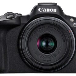 Canon EOS R50 Mirrorless Camera With RFS 18-45mm Lens