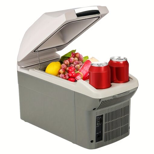 Car Refrigerator Compact Mini Refrigerator 9l - Portable Cooler And Warmer For Bedroom, Office, Car And Snacks