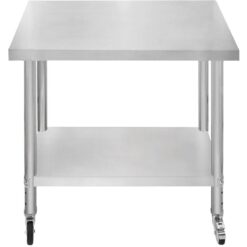 Catering Work Bench Table Stainless Steel Food Prep Kitchen