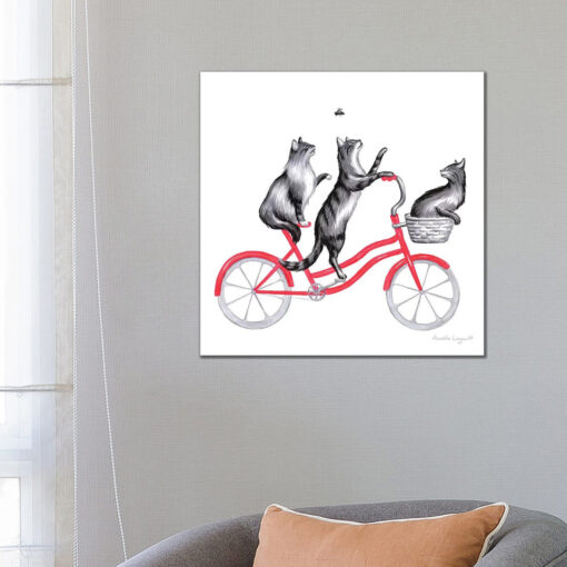 Cats On Bike