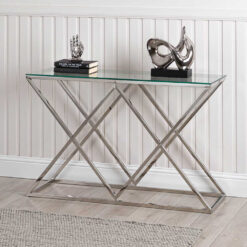 Console Table for Hallway Living Room Furniture, 120cm Slim Entryway Table