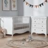 Cuddleco Clara 2 Piece Nursery Furniture Set - White