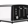 DAEWOO Kensington SDA1586 4-Slice Toaster - Black