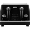 DELONGHI Micalite CTOM4003 4-Slice Toaster - Black, Black