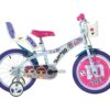 DINO BIKES L.O.L Surprise! Kids' 16" Bike, Pink,White,Purple,Patterned