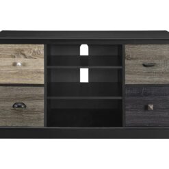 DOREL HOME Mercer 1207 mm TV Stand - Black, Black