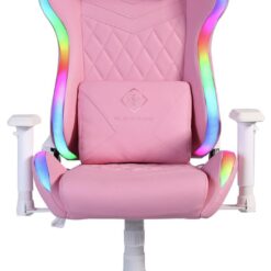 Deltaco PCH90 RGB PC Gaming Chair - Pink