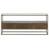 Depart Tv-Stand Metal Antique Brass