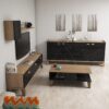 Dielu TV Stand for TVs up to 78"