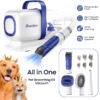 Dog Grooming Kit With Pet Grooming Vacuum, Dog Clipper, Pet Grooming Shedding Brush, Cleaning 1, Dog Vacuum For Dogs Cats,mas-505