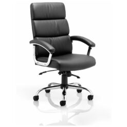 Dynamic Desire High Executive Chair Black with Arms