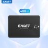 Eaget Sata Iii 2.5 Inch Ssd Internal Solid State Drive - 120gb/240gb/480gb High-speed Transmission Compatible With Laptops And Desktop Pcs