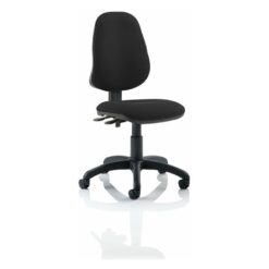 Eclipse Plus ii Lever Task Operator Chair Black Without Arms - Dynamic