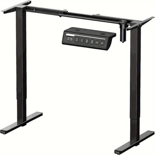 Electric Frame, Adjustable Height Computer Task Desk, Lift Electric Desktop Workstation, Office And Home , Ergonomic, Adjustable Up To 47.2 Inches