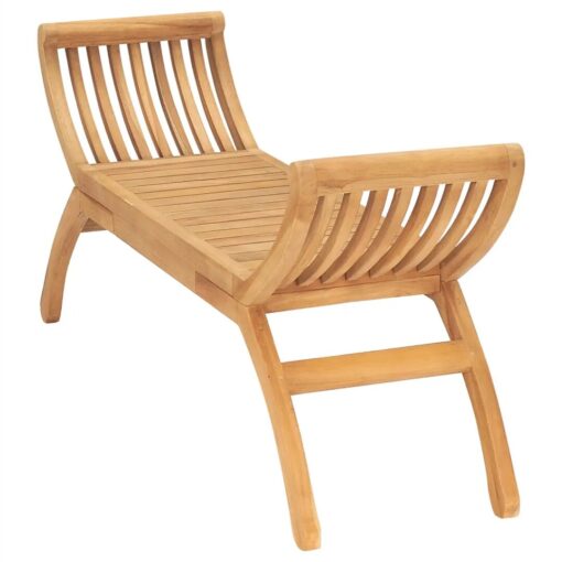 Elizabethville Garden Bench 126 cm Solid Teak Wood