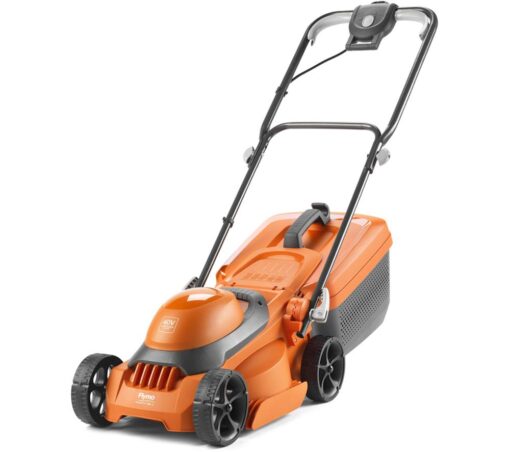 FLYMO SimpliStore 300 Li Cordless Lawn Mower - Orange