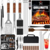 Fcbnposi 30 Piece Stainless Steel Cooking Utensil Set