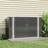 Fishersville 7 Ft. W X 4 Ft. D Metal Bike Shed