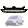 Fit For Crv Cr-v 2007-2009 Upper + Lower Grill Chrome Front Bumper Grill