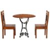 Freemanstown Bistro Set 3 Pieces Solid Acacia Wood