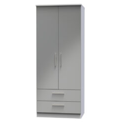 Fully Assembled Knightsbridge 2 Door Wardrobe