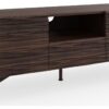 GFW Bantham 2 Door and 1 Drawer TV Unit - Walnut