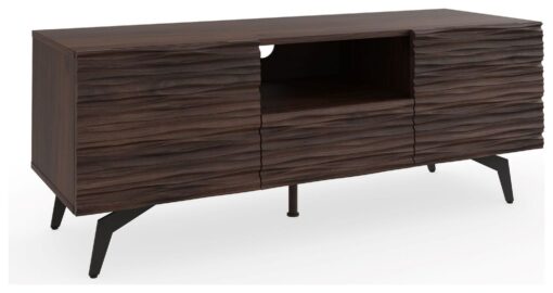 GFW Bantham 2 Door and 1 Drawer TV Unit - Walnut