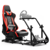 Game Racing Sim Simulator Cockpit With Seat, Adjustable Driving Gaming Sim Frame Fits /logitech// T248,wheel Shifter Pedals Not Included