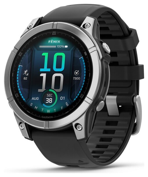 Garmin Fenix E 47mm Smart Watch - Graphite