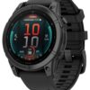 Garmin Fenix E 47mm Smart Watch - Grey Steel & Black