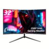 Gawfolk 32 Ips Pc , 2k 165hz , 1800r 1ms, 1 Freesync, 100% Srgb, 178° , Hdtv2.1 , 75 * 75mm -