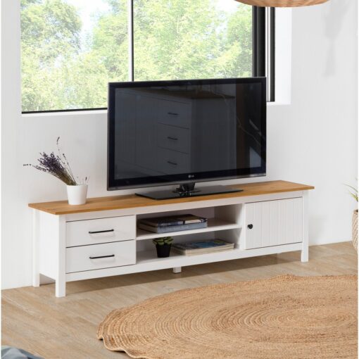 Giardina Solid Wood TV Stand for TVs up to 55"