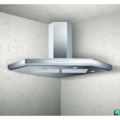 Giovia corner hood 100x100 cm. - Stainless steel - 800 m3/h - Baraldi