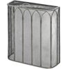 Gothic 1 Panel Steel Fireplace Screen