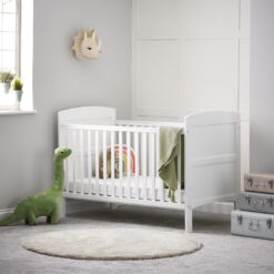 Grace Cot Bed with Fibre Mattress