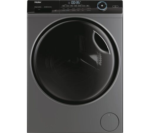 HAIER I Pro Series 5 HWD100B14959SNUK WiFi-enabled 10 kg Washer Dryer - Graphite, Silver/Grey