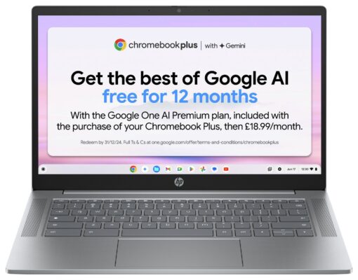 HP 14a-nf0000na 14in i3 8GB 256GB Chromebook Plus - Grey