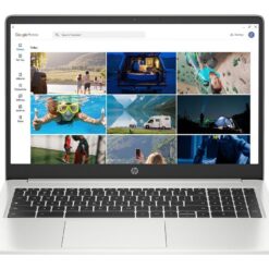 HP 15a-nb0502sa 15.6" Refurbished Chromebook Plus - Intel® Core™ i3, 128 GB SSD, Silver (Excellent condition), Silver/Grey