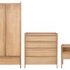 Habitat Derwent 3 Piece 2 Door Wardrobe Set - Oak