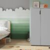 Habitat Pod 2 Door Short Wardrobe - Grey