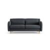 Habitat Turnmill Fabric 2 Seater Sofa - Charcoal - Ash Leg