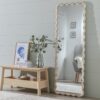 Habitat Wavy Full Length Mirror - Solid Ash - 150x55cm