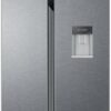 Haier HSR3918EWPG American Fridge Freezer - Sitainless Steel