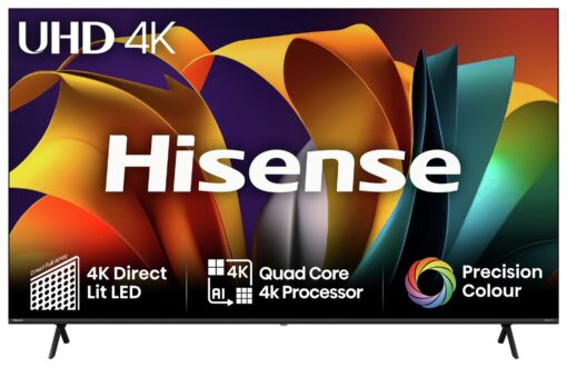 Hisense 85 Inch 85A6NTUK Smart 4K UHD HDR LED Freely TV