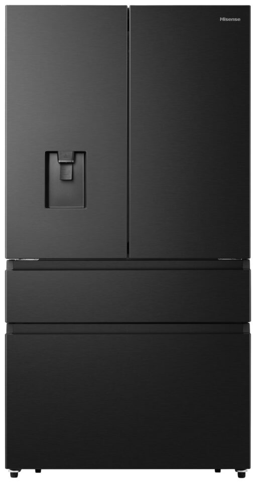 Hisense RF749N4SWFE American Fridge Freezer - Black