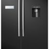 Hisense RS741N4WBE American Fridge Freezer - Black